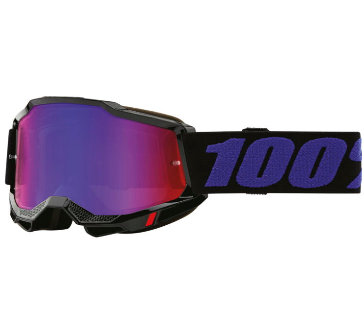 100%, 100% Accuri 2 Goggles ACCURI 2 MOORE MIR REDBlue LENS - 50221-254-01