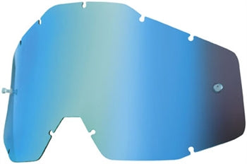 100%, 100% Goggles Lens Youth ACCURI Blue Mirror AF Lens