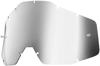 100%, 100% Goggles Lens Youth ACCURI Silver Mirror Lens