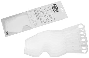 100%, 100% Goggles Tear-offs Adult Laminated 2 SETS OF 7PK