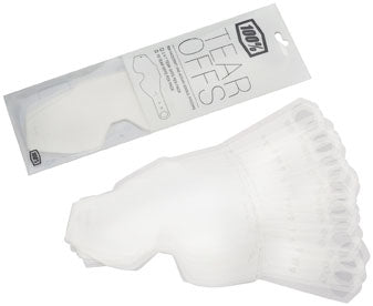 100%, 100% Goggles Tear-offs Adult Standard 20PK