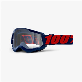 100%, 100% STRATA 2 Goggle Masego - Clear Lens - 50421-101-09