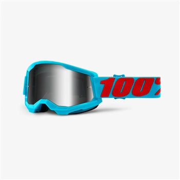 100%, 100% STRATA 2 Goggle Summit - Mirror Silver Lens - 50421-252-08