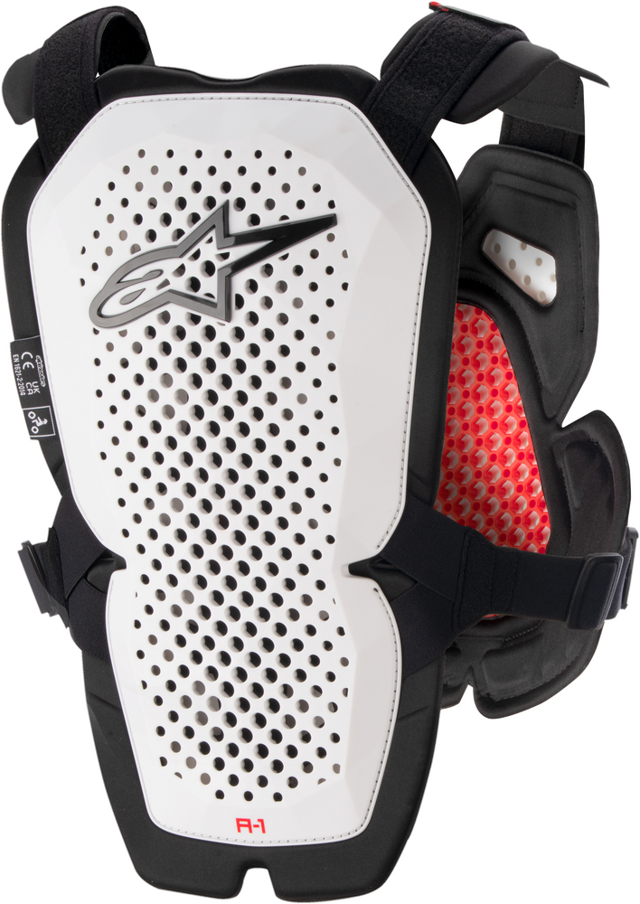 Alpinestars, Alpinestars A-1 Chest Protector White/Black/Red