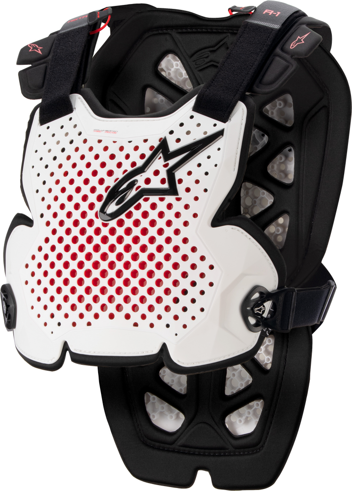 Alpinestars, Alpinestars A-1 Chest Protector White/Black/Red