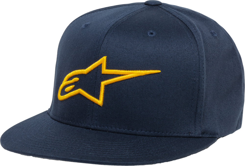 Alpinestars, Alpinestars Ageless Flat Hat Navy/Gold