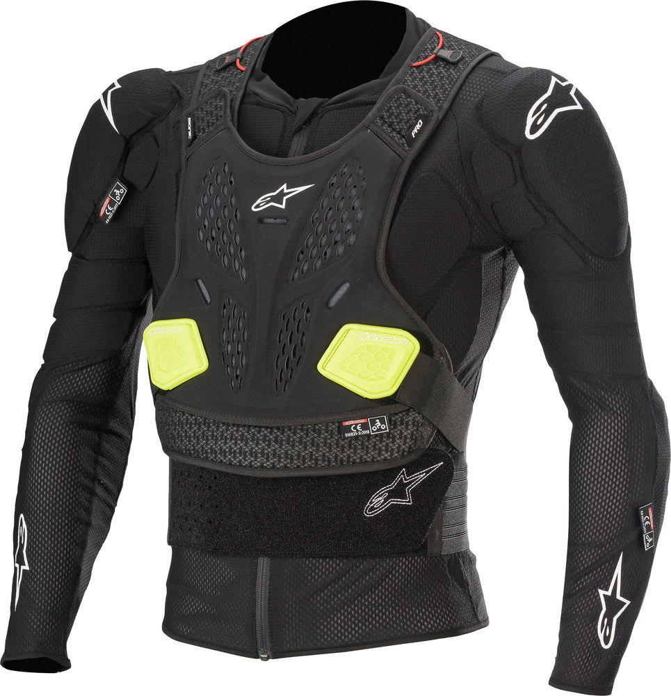 Alpinestars, Alpinestars Bionic Youth Protection L/S Jacket Black/Fluo Yellow Youth