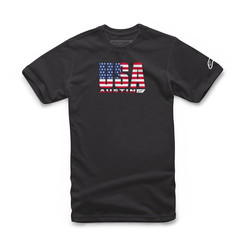 Alpinestars, Alpinestars Circuits Tee Black/USA