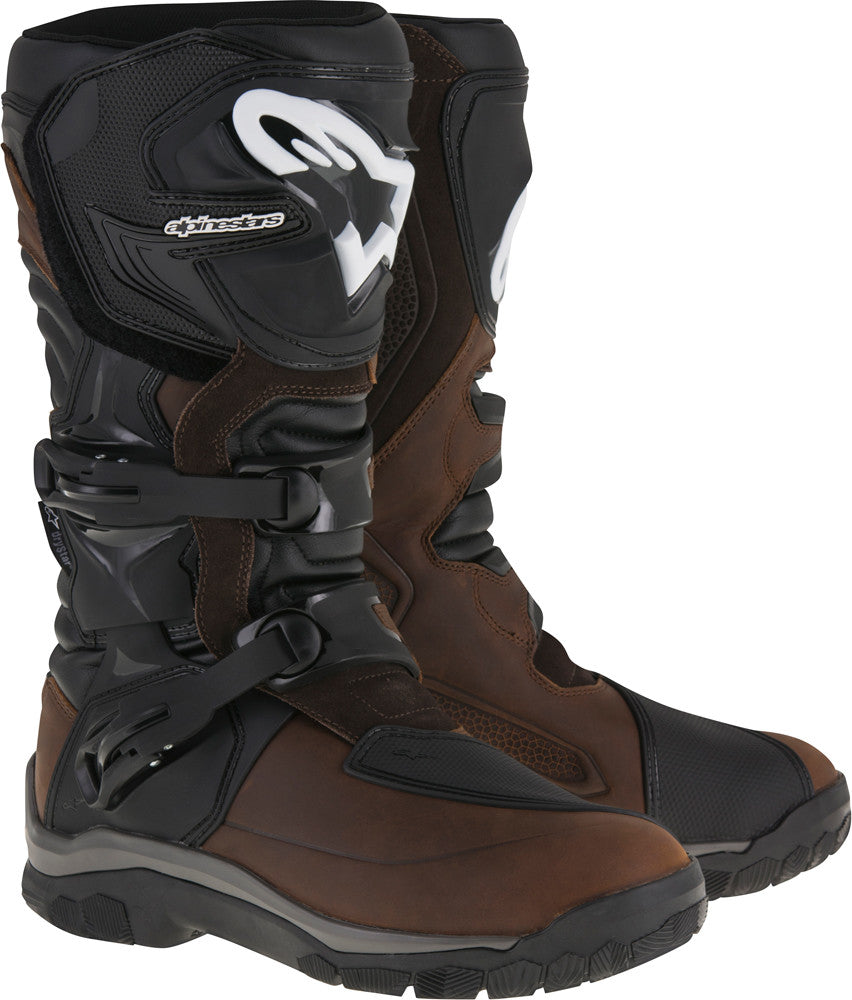 Alpinestars, Alpinestars Corozal Adventure Drystar Boots Brown Oiled Leather