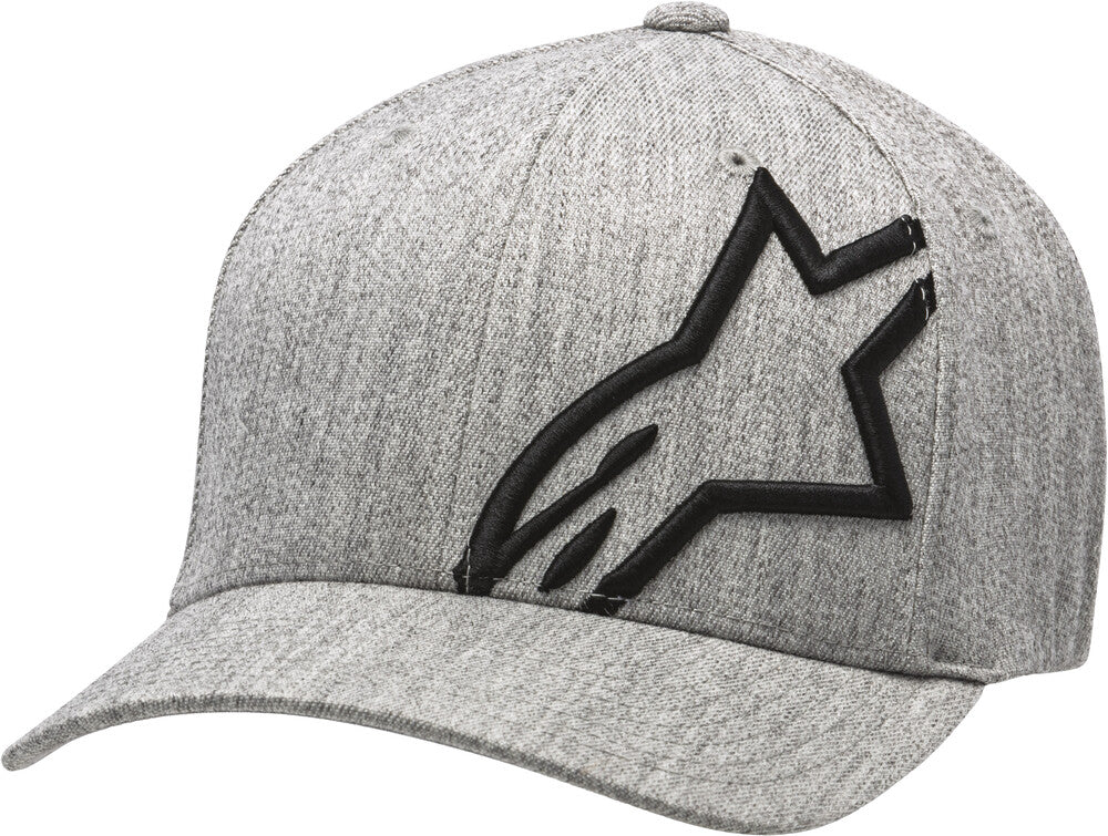 Alpinestars, Alpinestars Corp Shift 2 Curved Hat Grey Heather/Black