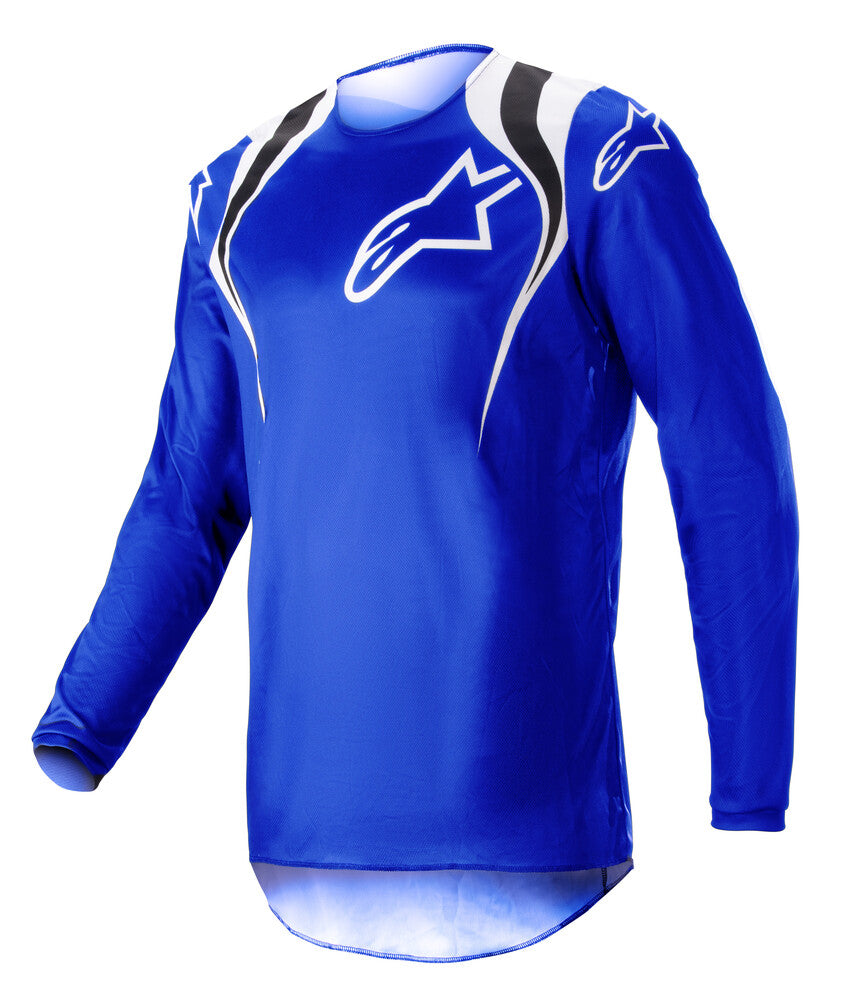 Alpinestars, Alpinestars Fluid Narin Jersey Blue Ray/White