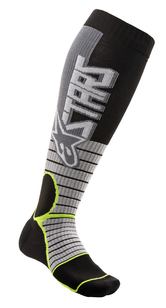 Alpinestars, Alpinestars Mx Pro Socks Cool Grey/Yellowall