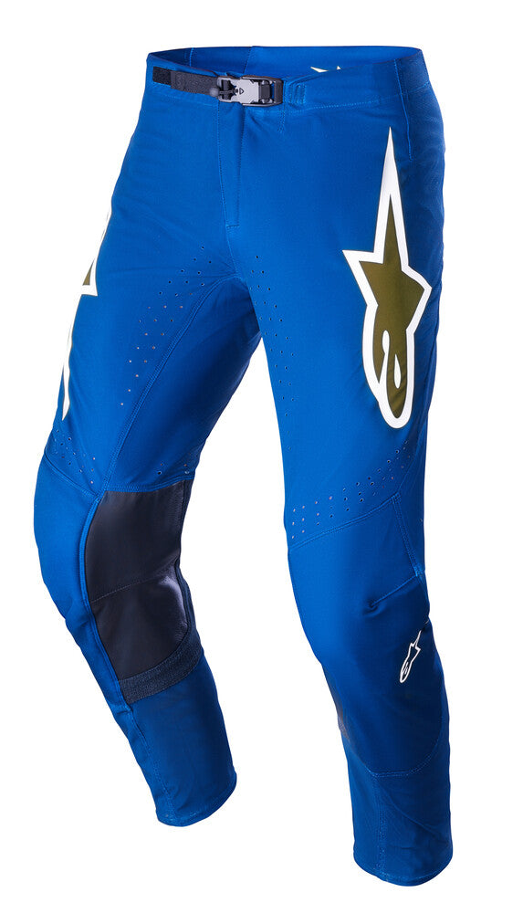 Alpinestars, Alpinestars Supertech Bruin Pants Blue/Brushed Gold