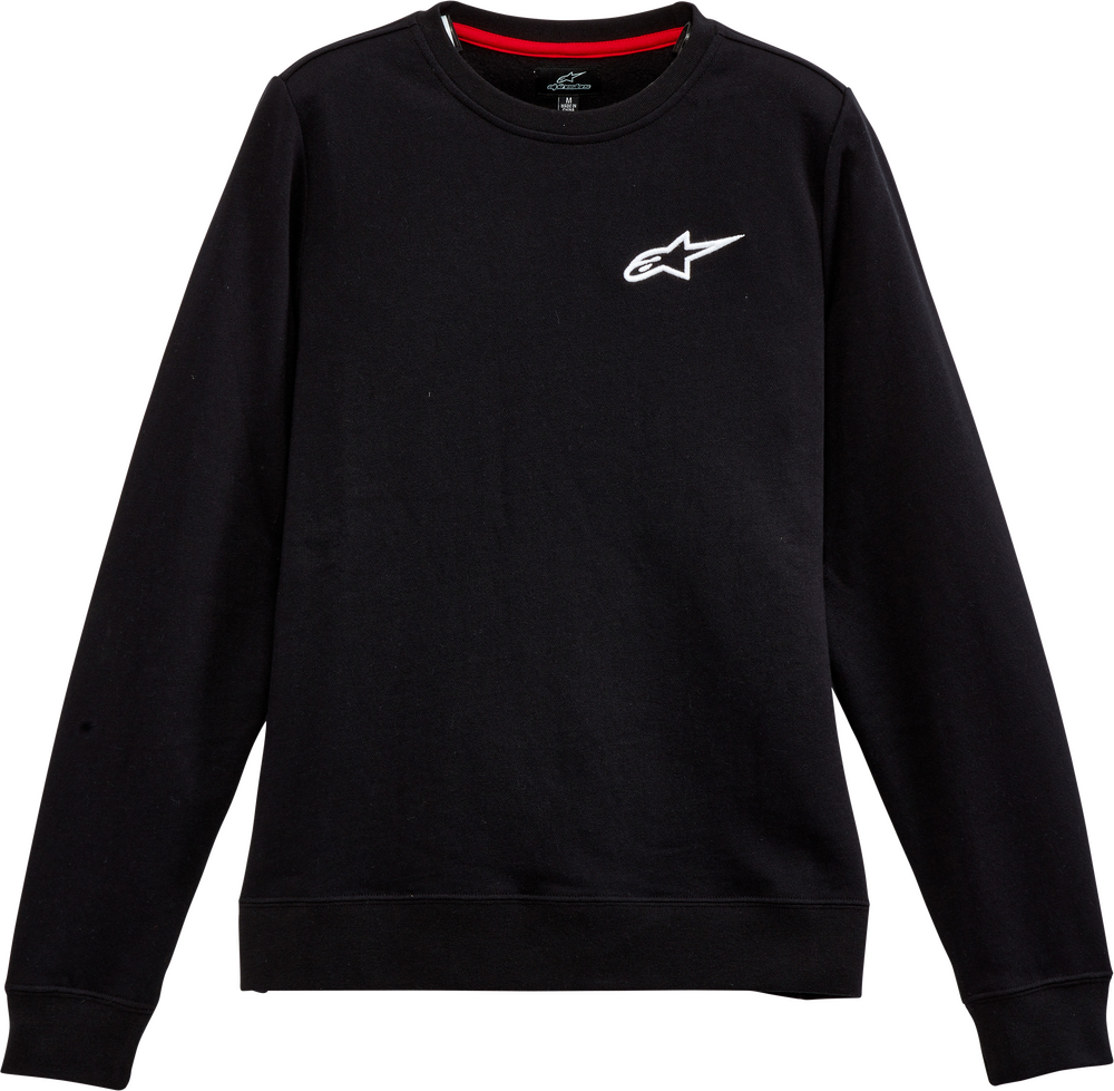 Alpinestars, Alpinestars Womens Ageless Chest Crew Fleece Black