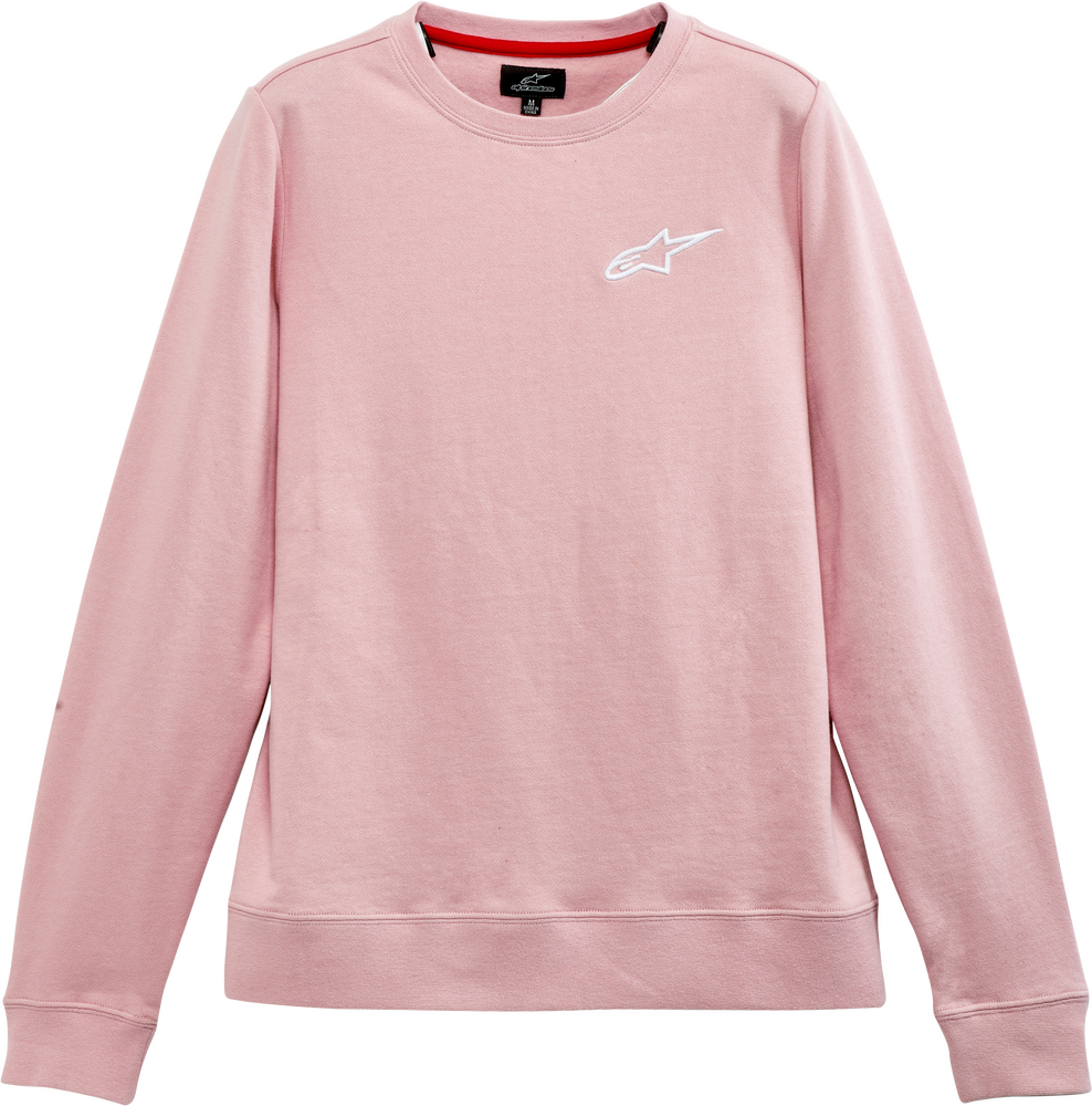 Alpinestars, Alpinestars Womens Ageless Chest Crew Fleece Pink