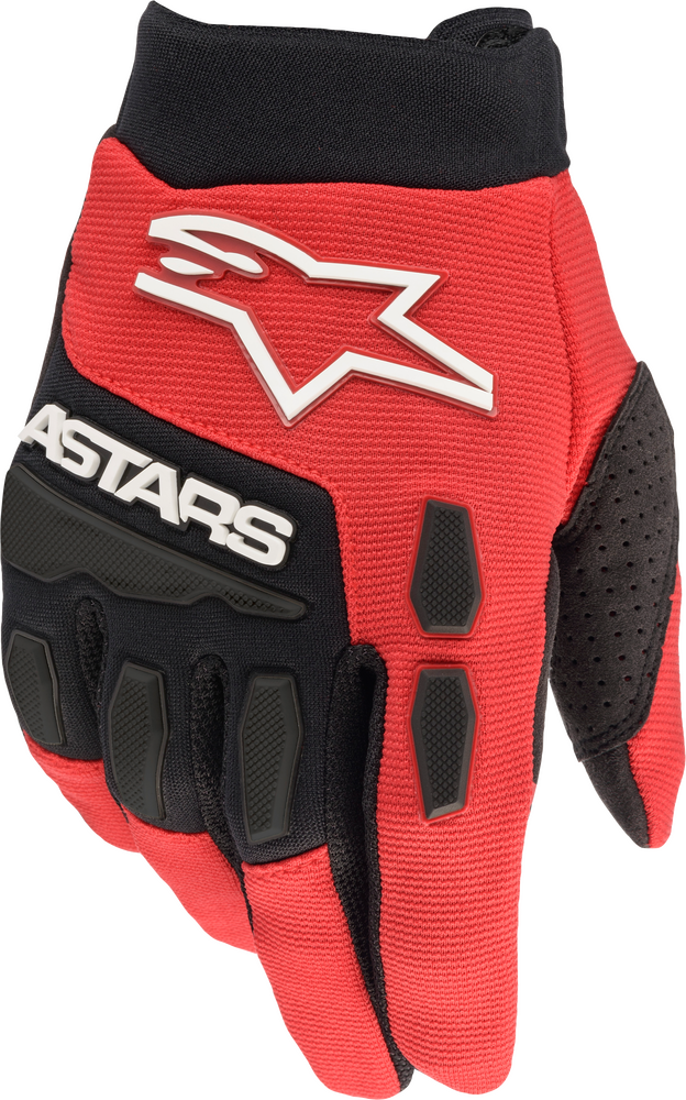 Alpinestars, Alpinestars Youth & Kids Full Bore Gloves Bright Red/Black