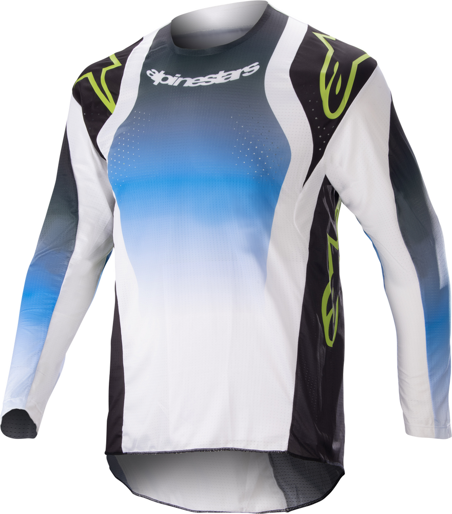 Alpinestars, Alpinestars Youth Racer Push Jersey Nightlife Blue/White