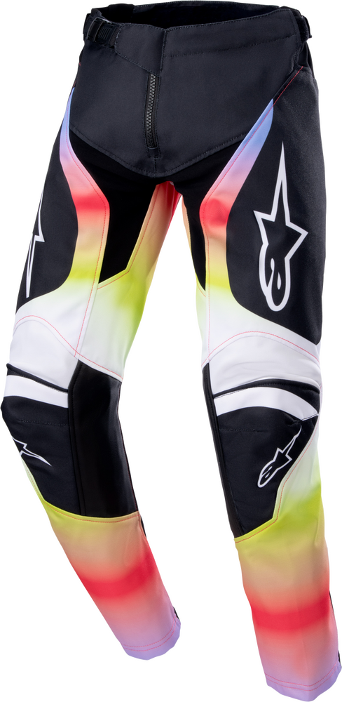 Alpinestars, Alpinestars Youth Racer Semi Pants Black/Multi Color