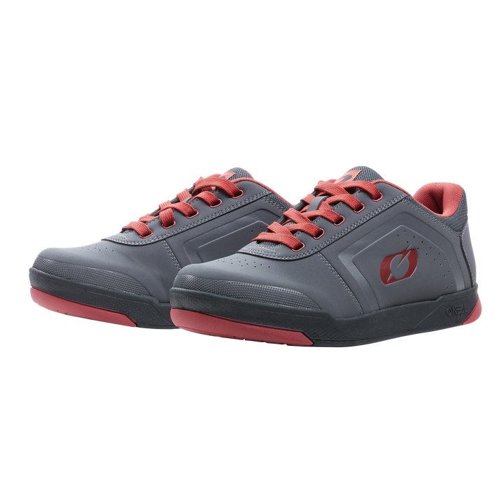 Azonic, Azonic Pinned Flat Pedal Shoe Gray/Red