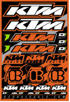 D'Cor, D'COR DECAL SHEET KTM - 40-30-100