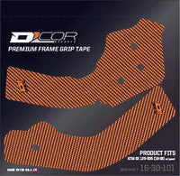 D'Cor, D'COR FRAME GRIP GUARD DECAL ORANGE - 16-30-101