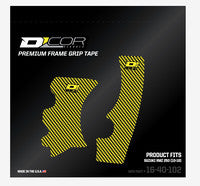 D'Cor, D'COR FRAME GRIP GUARD DECAL YELLOW - 16-40-102