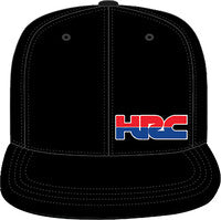 D'Cor, D'COR HONDA SNAP-BACK HAT HRC BLACK OSFA - 70-113-2