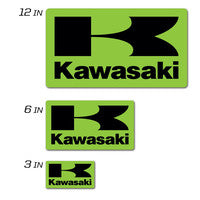 D'Cor, D'COR KAWASAKI ICON DECAL 12" - 40-20-110