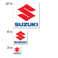 D'Cor, D'COR SUZUKI ICON DECAL 12" SQUARED SUZUKI ICON DECAL 12" SQUARED - 40-40-110