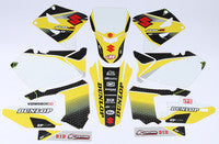 D'Cor, D'COR SUZUKI RACELINE GRAPHICS COMPLETE KIT WHITE - 20-40-125