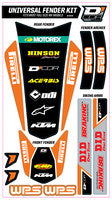 D'Cor, D'COR TRIM KIT ORANGE WPS UNIVERSAL FOR FULL SIZE MOTORCYCLES - 15-30-102