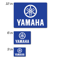 D'Cor, D'COR YAMAHA ICON DECAL 12" SQUARED YAMAHA ICON DECAL 12" SQUARED - 40-50-110