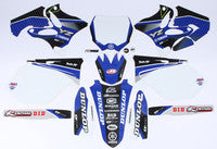 D'Cor, D'COR YAMAHA RACELINE GRAPHICS COMPLETE GRAPHIC KIT WHITE - 20-50-125