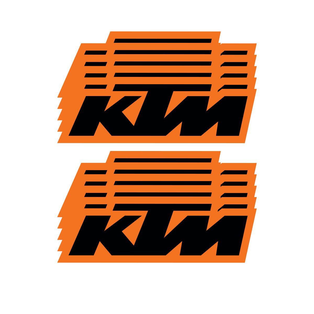 D'Cor, D'Cor 6" KTM DECAL 10 PK - 40-30-107