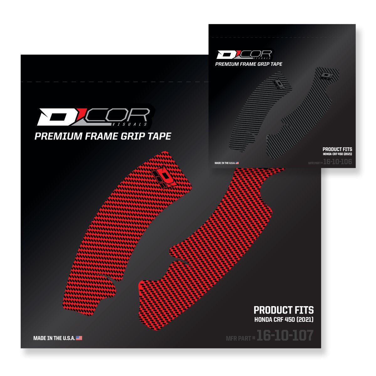 D'Cor, D'Cor FRAME GRIP TAPE RED Honda - 16-10-107