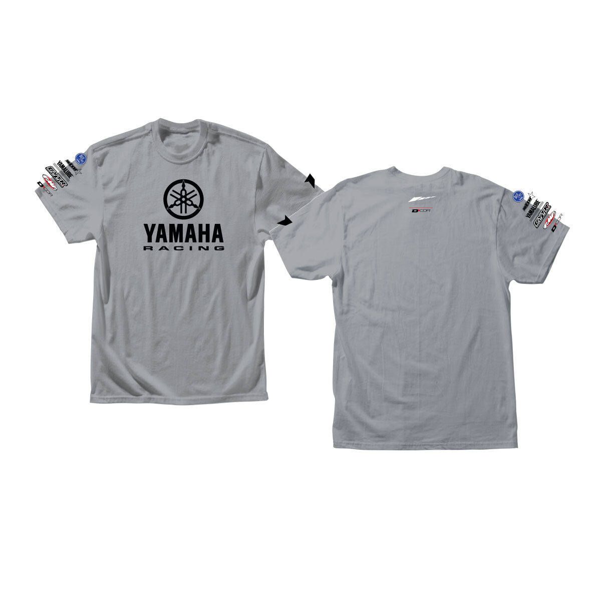 D'Cor, D'Cor Yamaha RACING T-SHIRT GREY