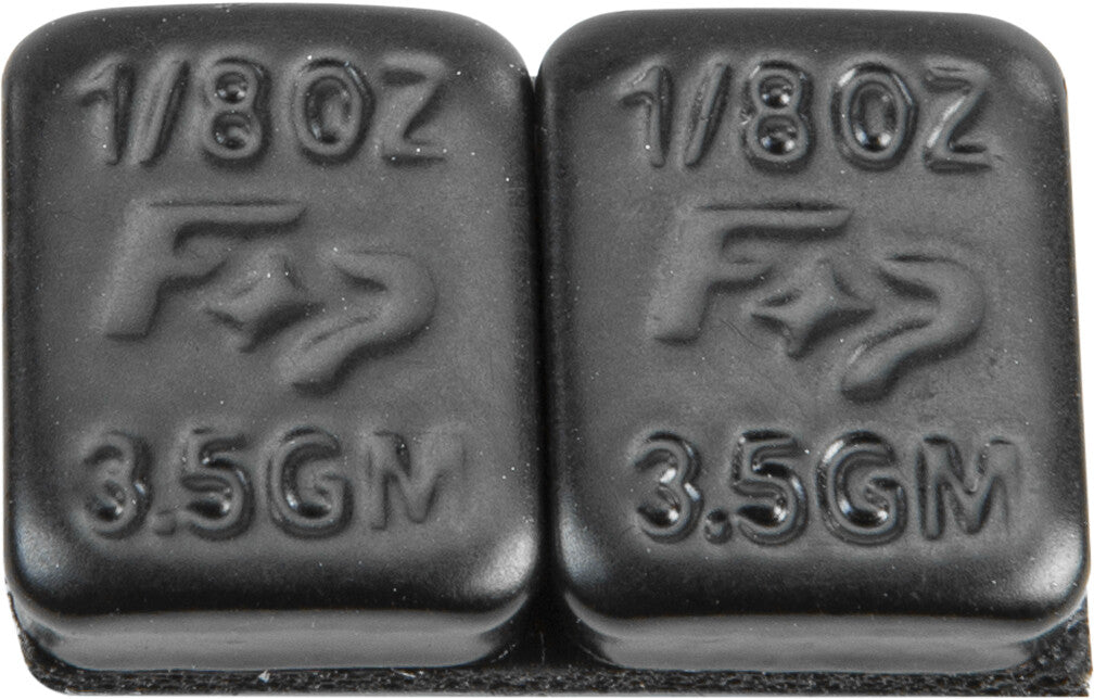 Fire Power, Fire Power Wheel Weights 1/8 Oz. 144/Pc Black - 12812811