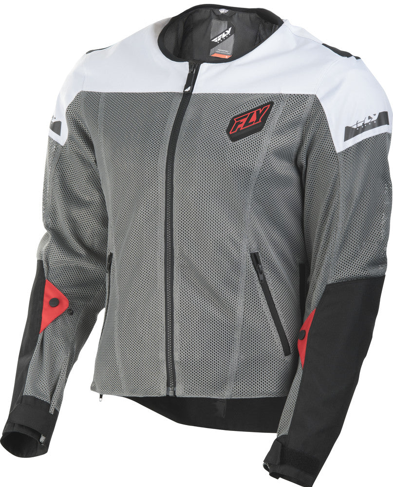 Fly Racing, Fly Racing Flux Air Mesh Jacket Black/White