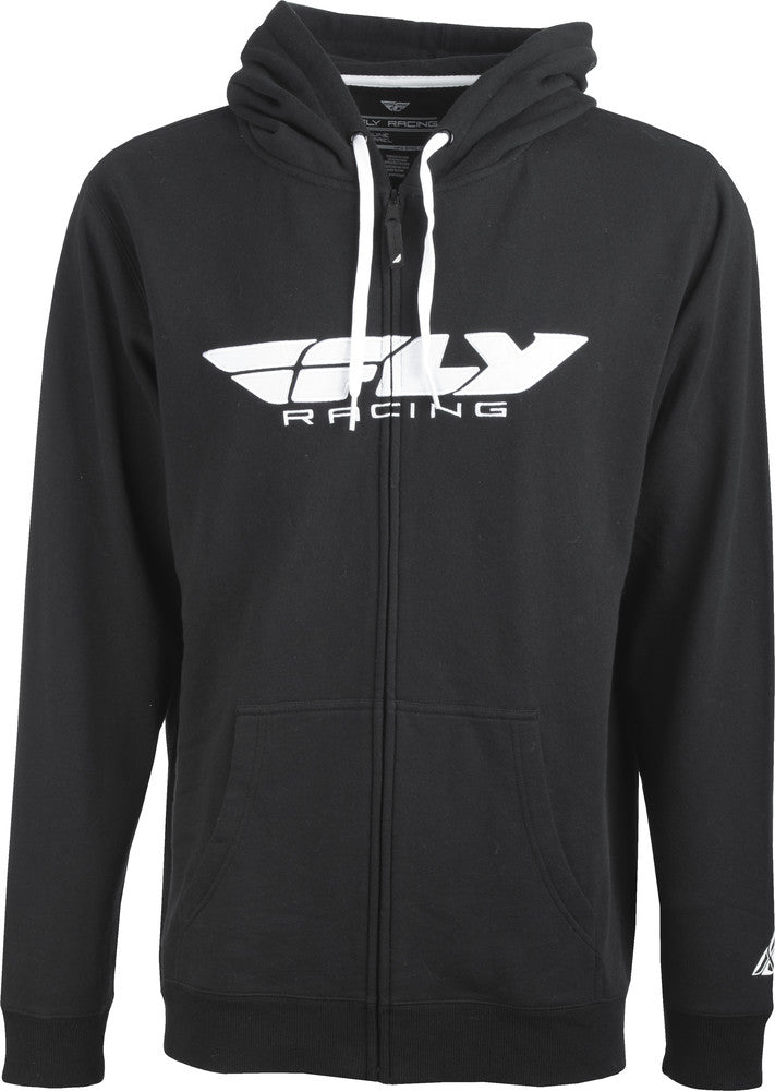 Fly Racing, Fly Racing Fly Corporate Zip Up Hoodie Black