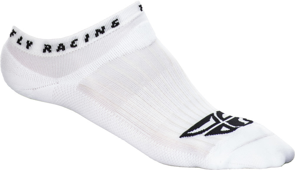 Fly Racing, Fly Racing Fly No Show Socks White