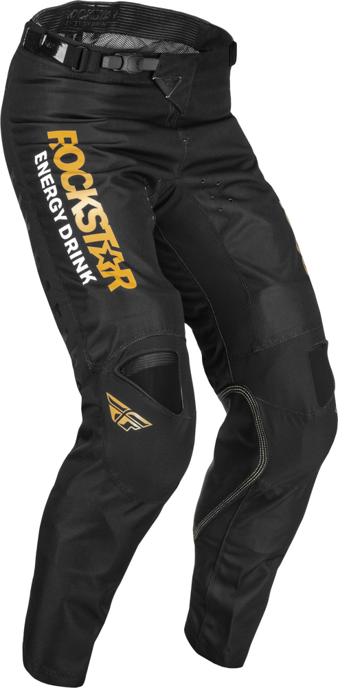 Fly Racing, Fly Racing Kinetic Rockstar Pants Black/Gold