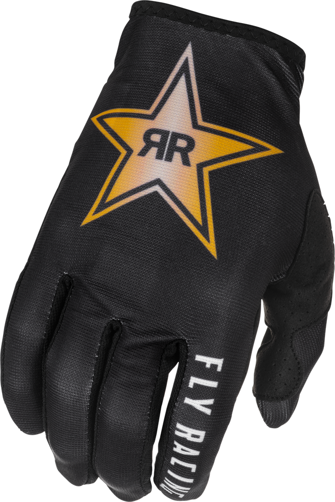 Fly Racing, Fly Racing Lite Rockstar Gloves Black/Gold