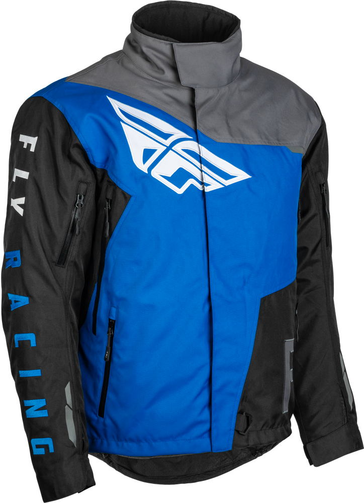 Fly Racing, Fly Racing Snx Pro Jacket Black/Grey/Blue