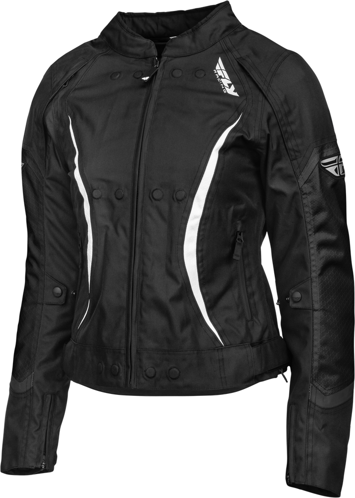 Fly Racing, Fly Racing Women's Butane Jacket Black/White