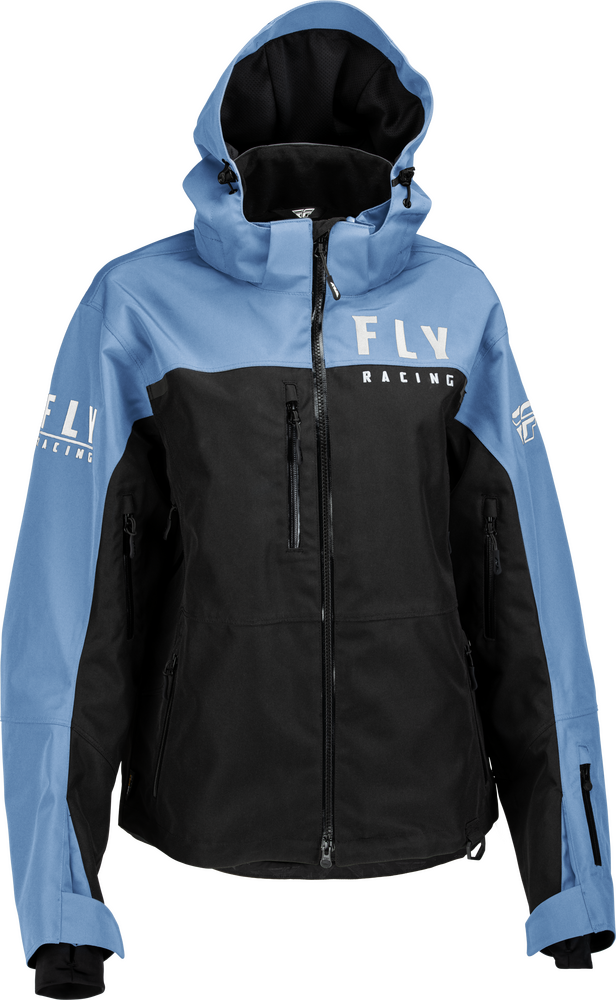 Fly Racing, Fly Racing Women's Carbon Jacket Black/Blue