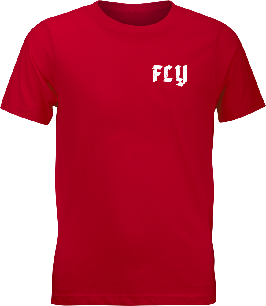 Fly Racing, Fly Racing Youth Fly Moto Mind Tee Red - Youth