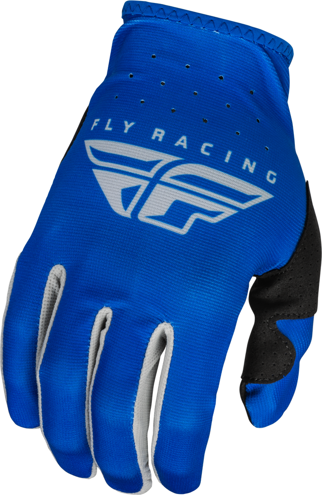 Fly Racing, Fly Racing Youth Lite Gloves Blue/Grey - Youth