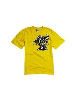 Fox Racing, Fox Racing Collateral Youth Tee-Shirt - Yellow - CLOSEOUT