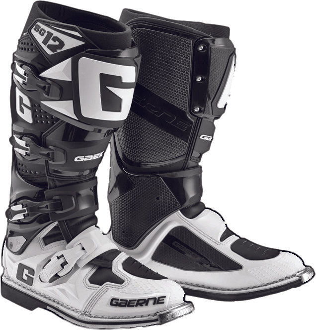 Gaerne, Gaerne SG-12 BOOTS BLACK/WHITE