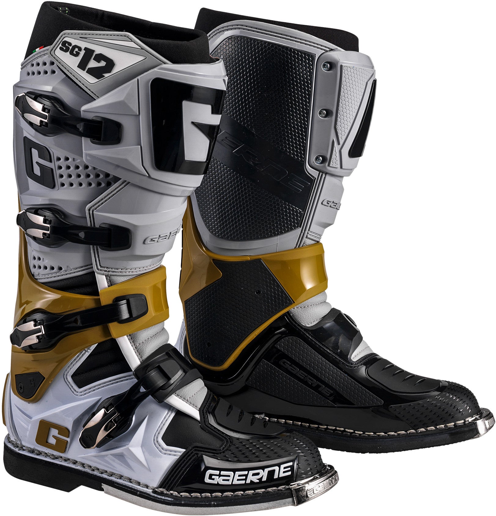 Gaerne, Gaerne SG-12 Boots GREY/MAGNESIUM/ White